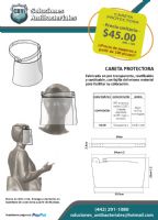 Careta protectora de pet